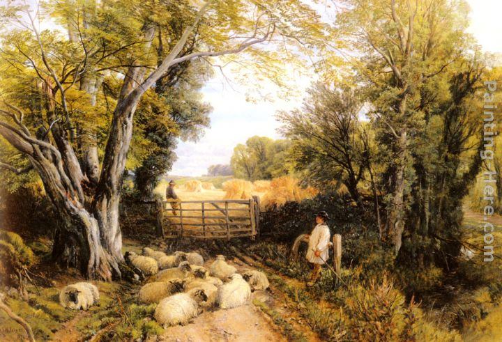 Frederick William Hulme Landscape in Wales